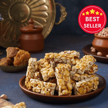 Sweet Karam Coffee Peanut Chikki (Zero White Sugar) - Distacart