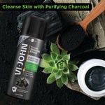 Thumbnail for VI-JOHN Dermatologically Tested Premium Purifying Charcoal Shaving Foam Enriched with Aloevera & Jojoba Oil Free From Silicone, Paraben & Mineral Oil
