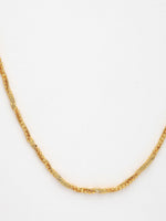 Thumbnail for NVR Women's Set of 3 Gold-Polished Minimal Chain - Distacart