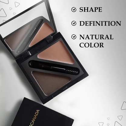 Faces Canada HD Shape Up Brow Kit - Brown - Distacart