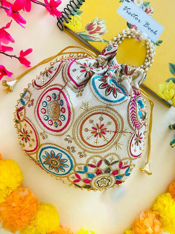 Joban Fashion Potli Bags - Multicolor - Dista