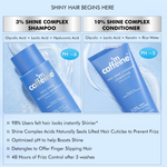 Thumbnail for mCaffeine Glass Hair Wash Duo Shampoo & Conditioner - Dista