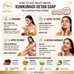 Thumbnail for Milky Moon Kumkumadi Detan Soap - Dista