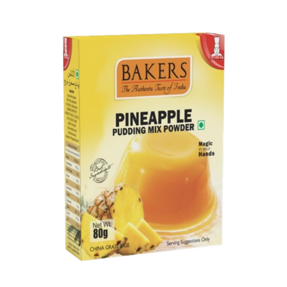 BAKERS Instant Pudding Mix - Pineapple Flavor - Dista