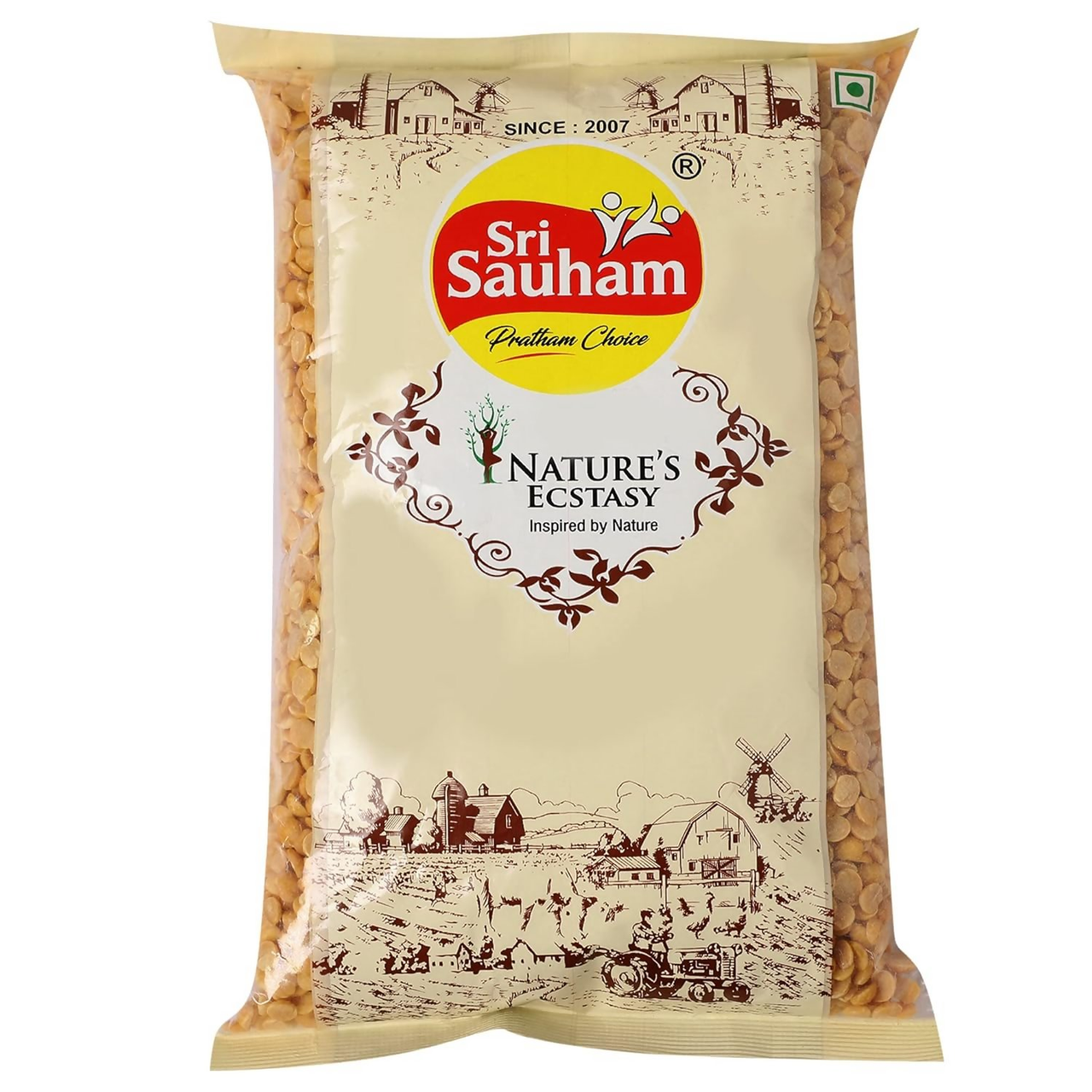 Sri Sauham Premium Unpolished Toor Dal - Distacart