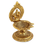 Thumbnail for CraftVatika Ganesh Brass Idol Diya Oil Lamp Stand Showpiece
