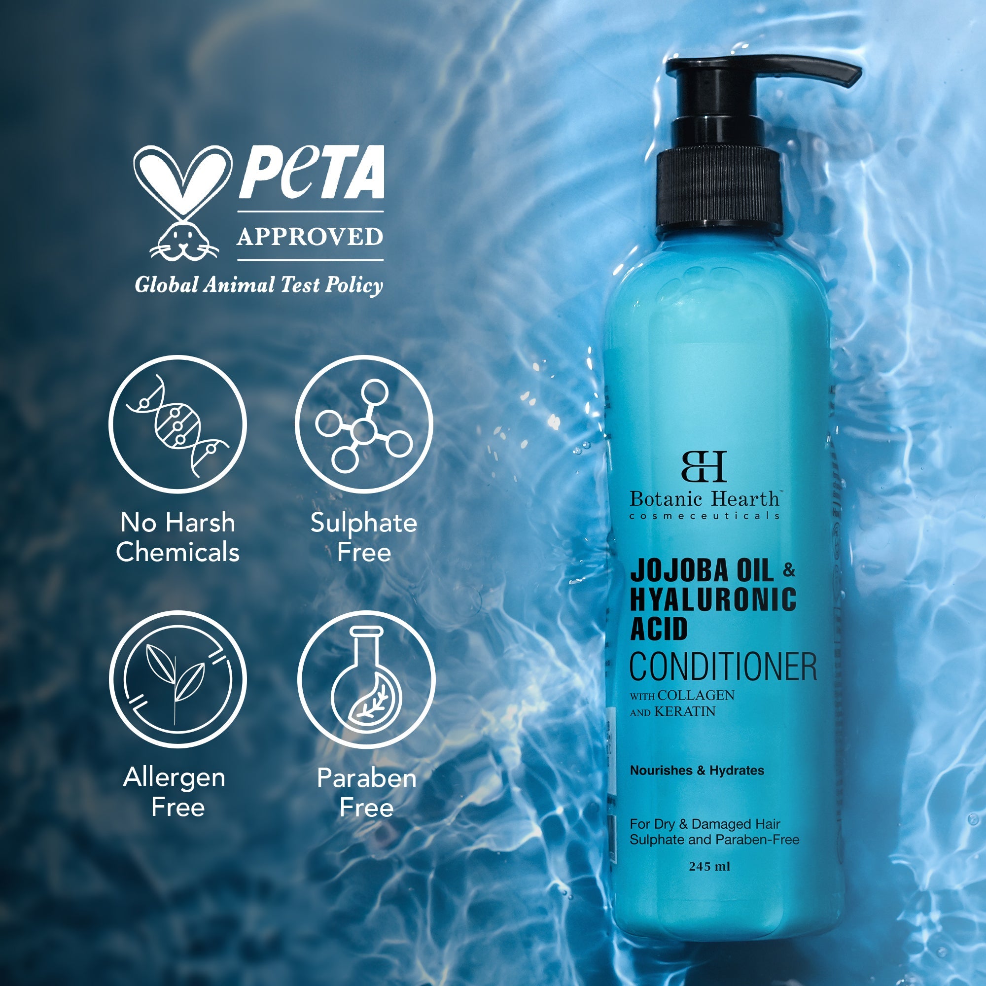 Jojoba Oil & Hyaluronic Acid Conditioner - Distacart