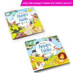 Thumbnail for Jolly Kids A Collection of Aesop's Fables 6 in 1 Combo Moral Stories Books for Children| Ages 3-6 Years| Set of 2