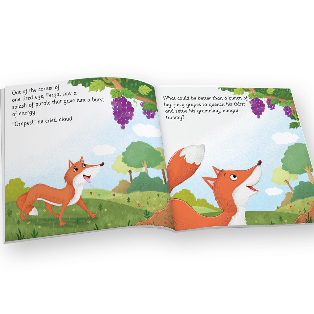 Jolly Kids Aesop’s Fables English Short Stories Book 3 Set of 4 for Little Children| Ages 3 – 6 Years| Moral Stories