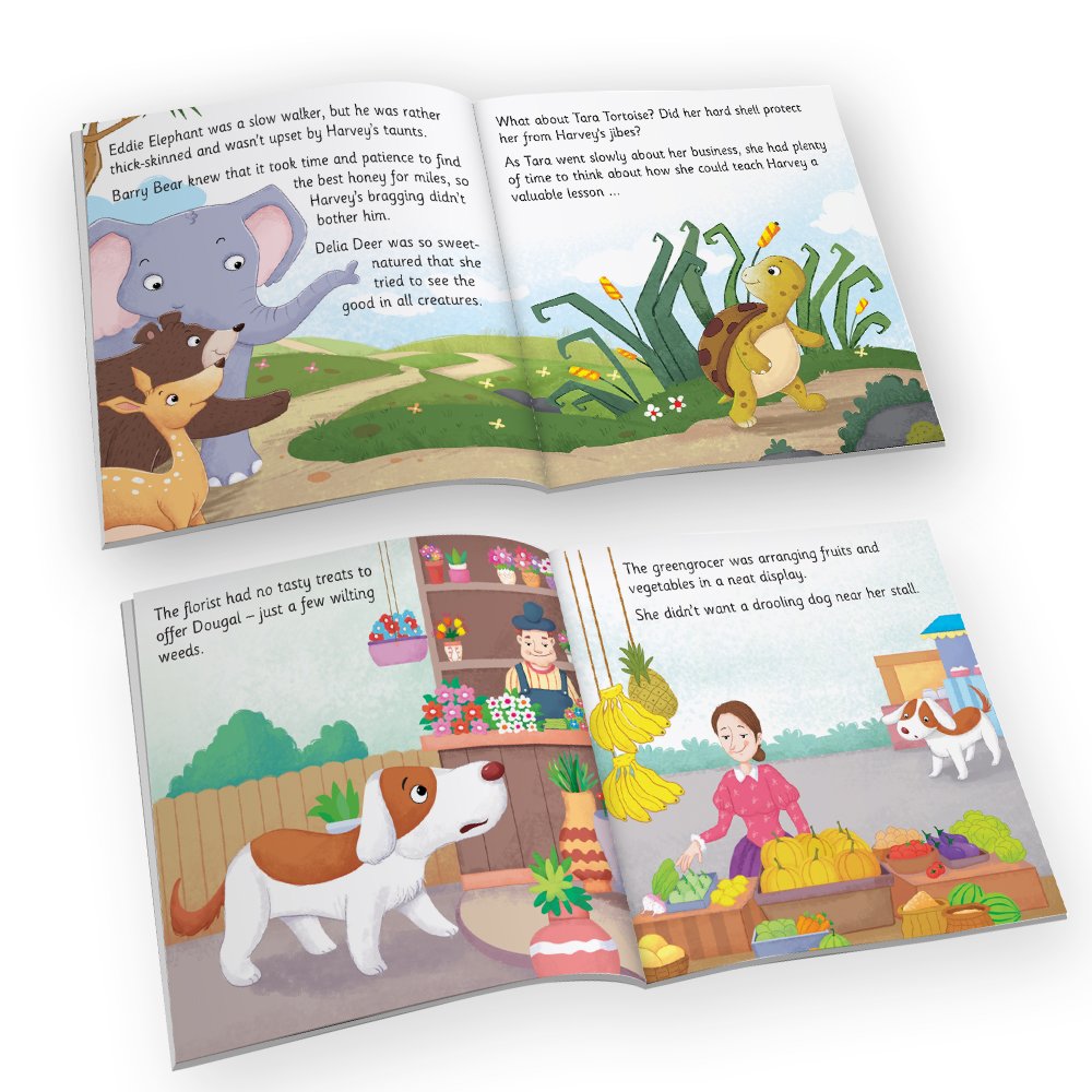 Jolly Kids Aesop's Fables Stories Books Set of 12 for Kids Ages 3-6 Years| Bedtime Moral Stories