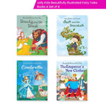 Thumbnail for Jolly Kids Beautifully Illustrated Fairy Tales Books A Set of 4 For Kids Ages 3-8 Years| Classic Storytelling Gift Book - Distacart