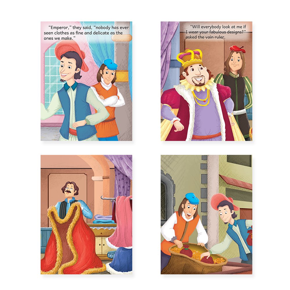 Jolly Kids Beautifully Illustrated Fairy Tales Books A Set of 4 For Kids Ages 3-8 Years| Classic Storytelling Gift Book - Distacart