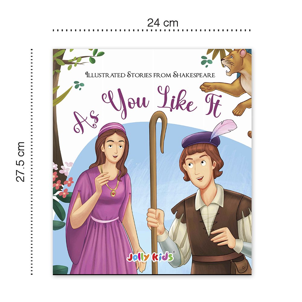 Shakespeare for Young Minds: Jolly Kids' Illustrated Stories A Combo Set of 4 Ages 6-12 Years - Distacart