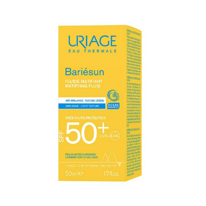 Uriage Bariesun SPF 50+ Matifying Fluid - Distacart