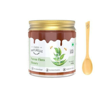 Farm Naturelle Neem Flora Honey – Pure, Raw & Natural Honey for Health - Distacart
