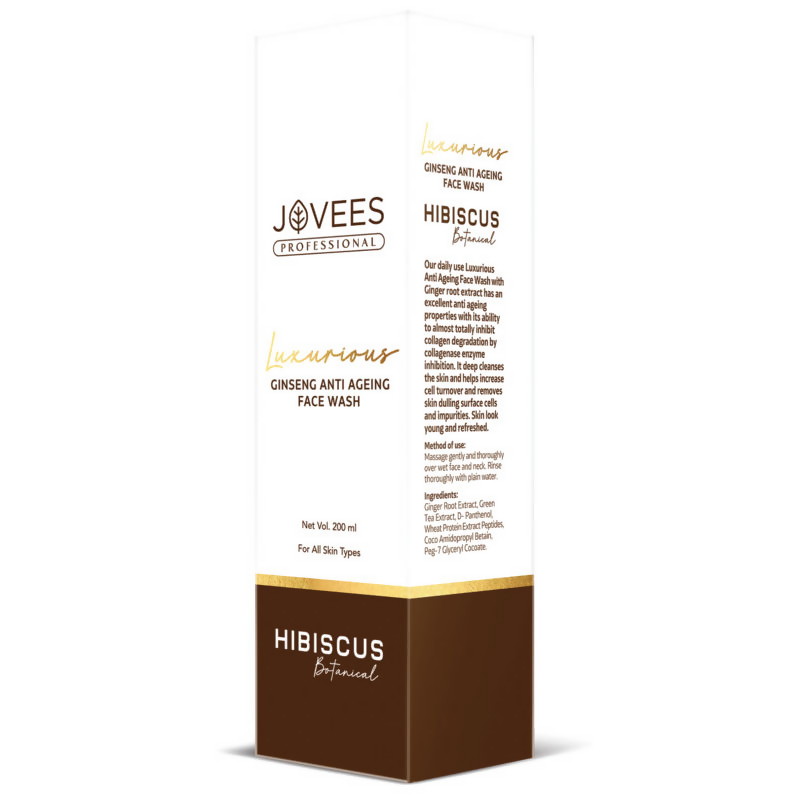 Jovees Professional Ginseng Anti Ageing Face Wash - Distacart