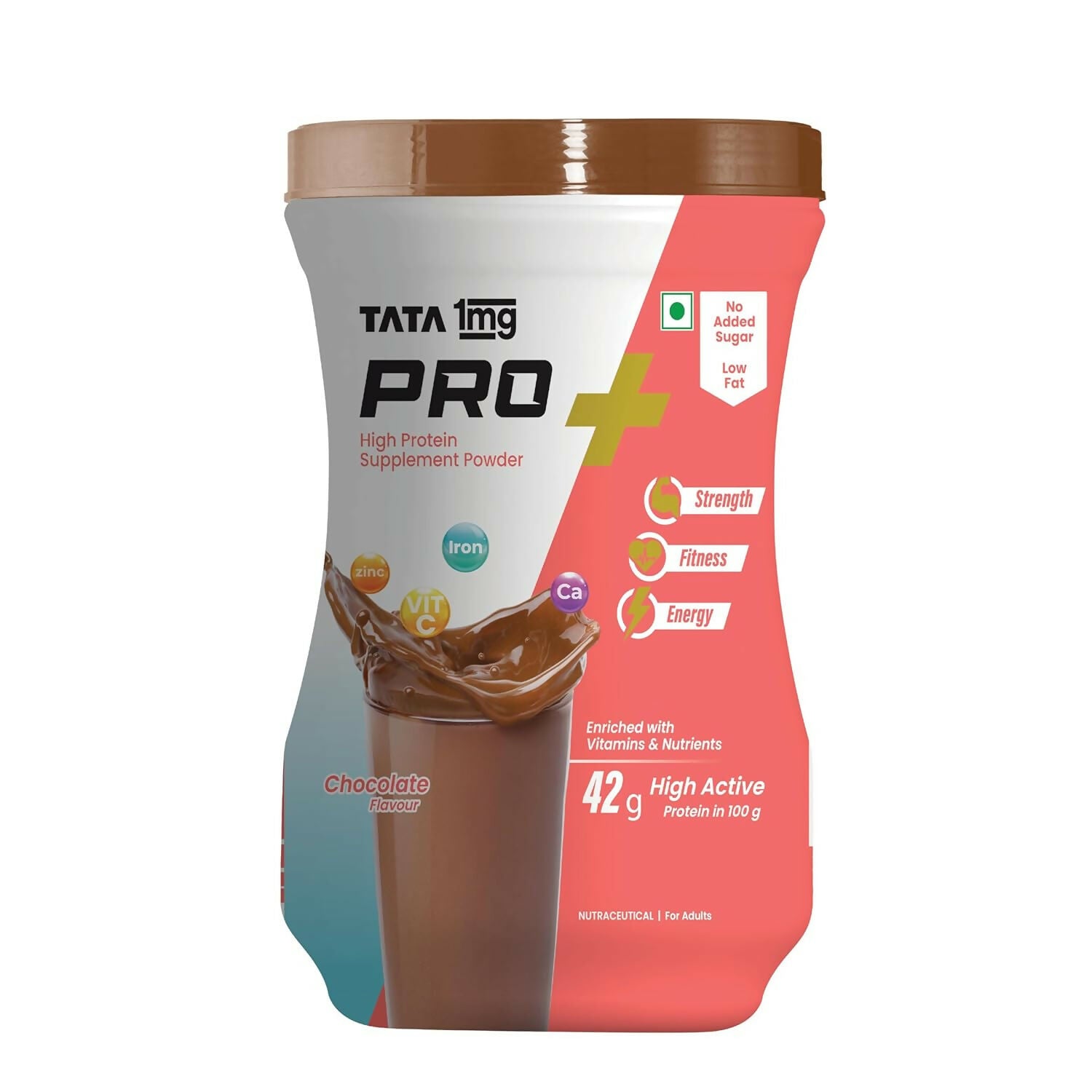 Tata 1mg Pro+ Soy Protein Supplement Powder(Chocolate Flavour) - Distacart