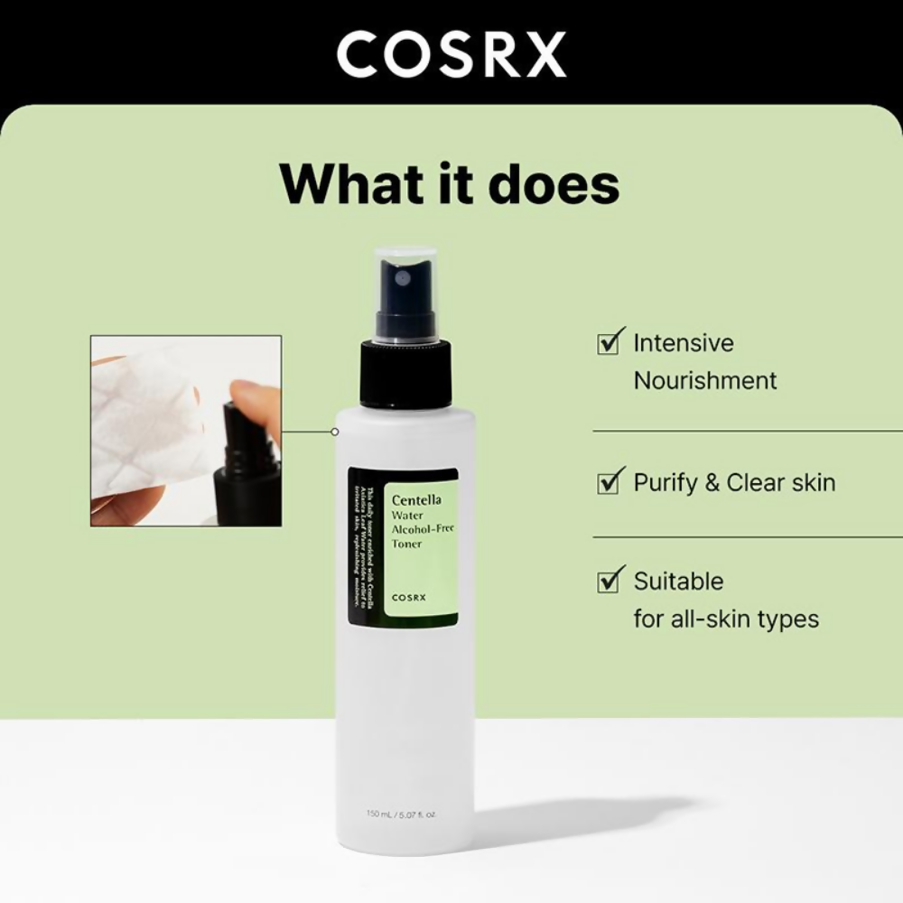 Cosrx Centella Water Alcohol-Free Toner - Distacart