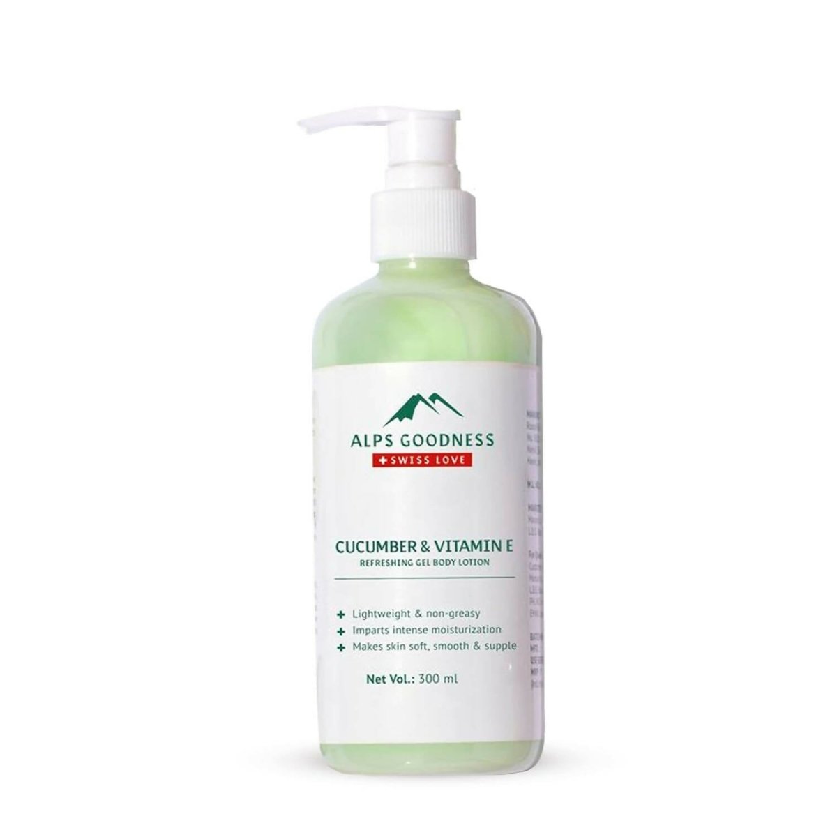Alps Goodness Cucumber & Vitamin E Refreshing Gel Body Lotion - Distacart