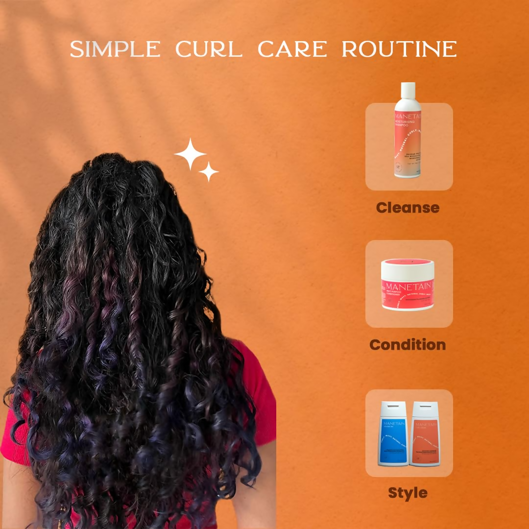 Manetain Volume Gel & Curl Cream Combo - Distacart