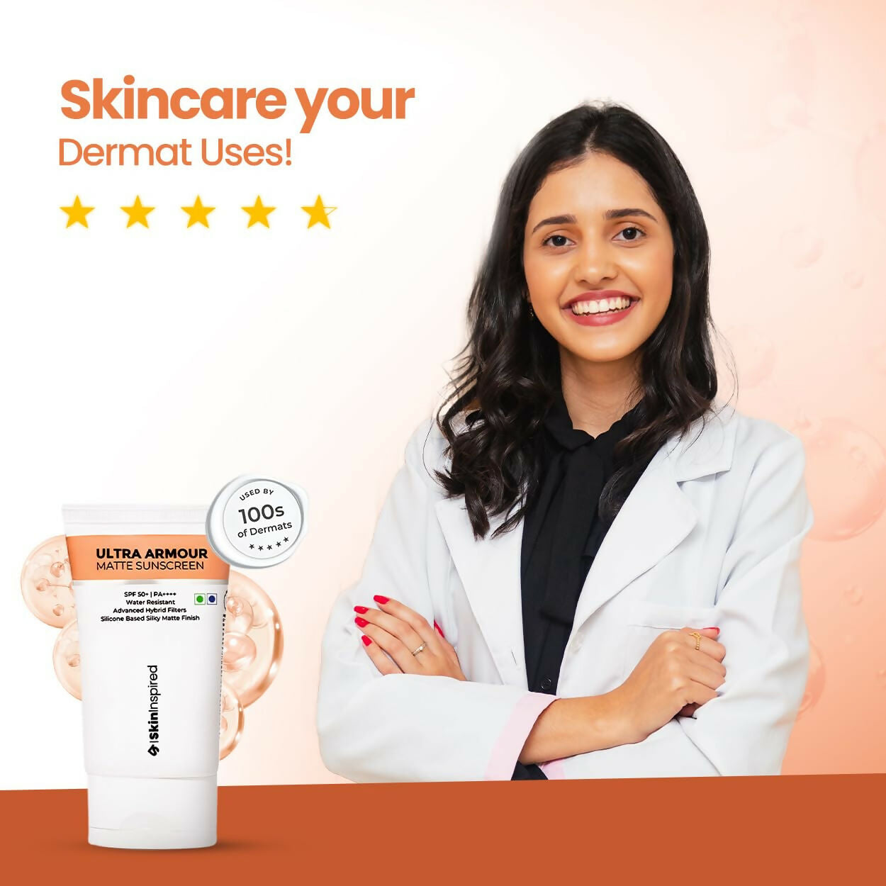 SkinInspired All Skin Ultra Armour Silicone Gel Sunscreen SPF 50+ PA++++