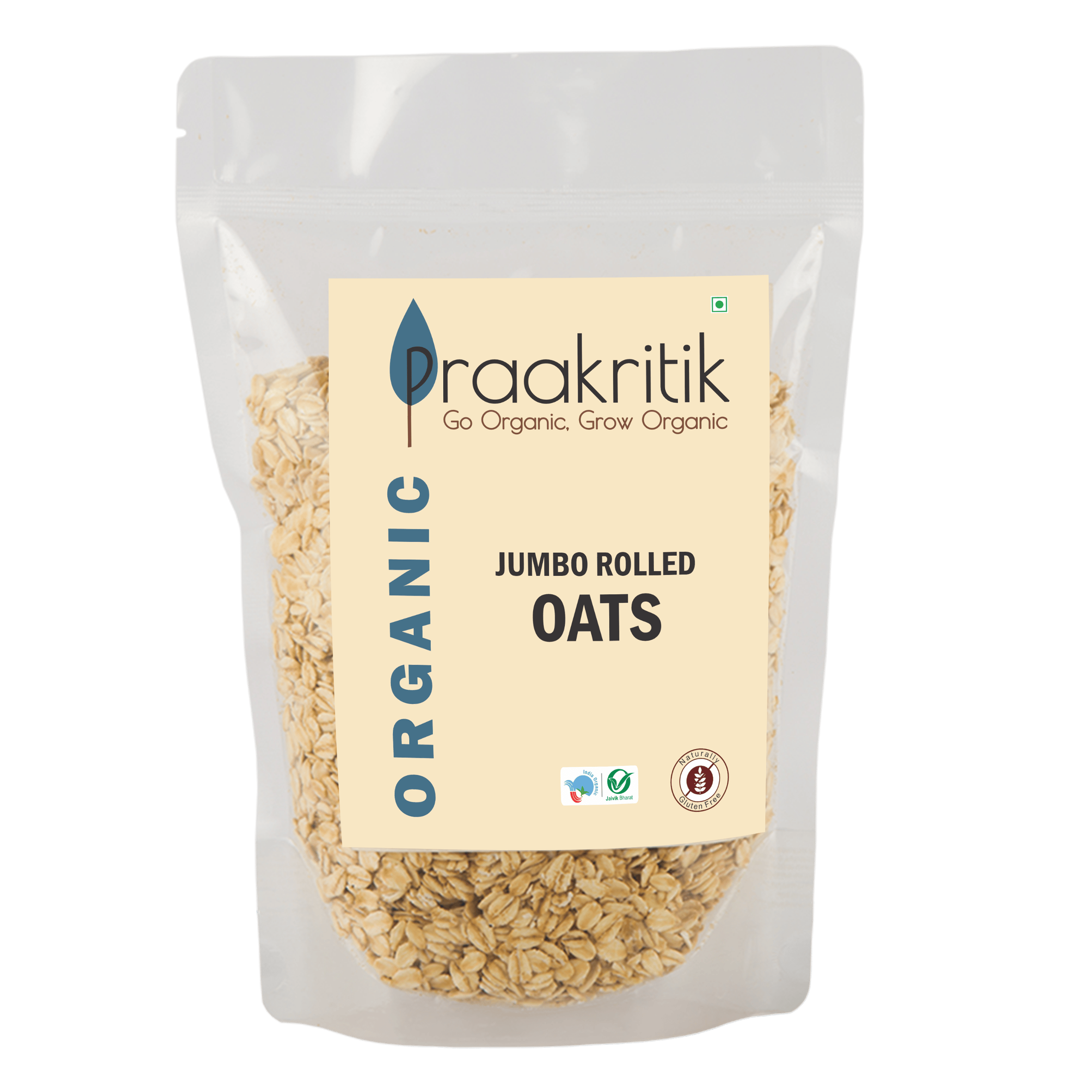 Prakritik Organic Jumbo Rolled Oats - Distacart