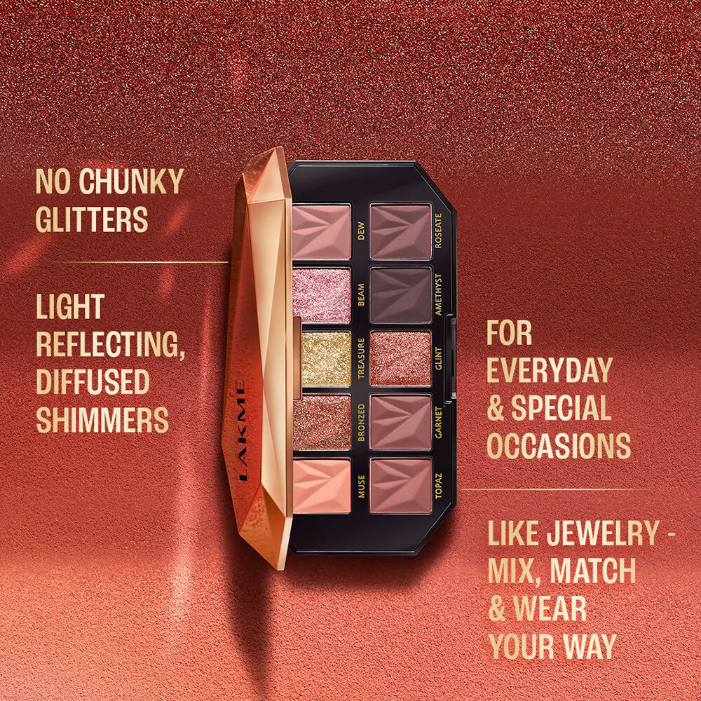 Lakme Be-jewel Multichrome Eyeshadow - Gilded Glow - Distacart