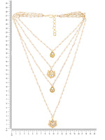 Thumbnail for Ruby Raang Gold Kundan Layered Necklace