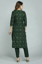 Thumbnail for Alvano Women's Attractive And Stylish Rayon A Line Kurta With Pant And Dupatta - Distacart