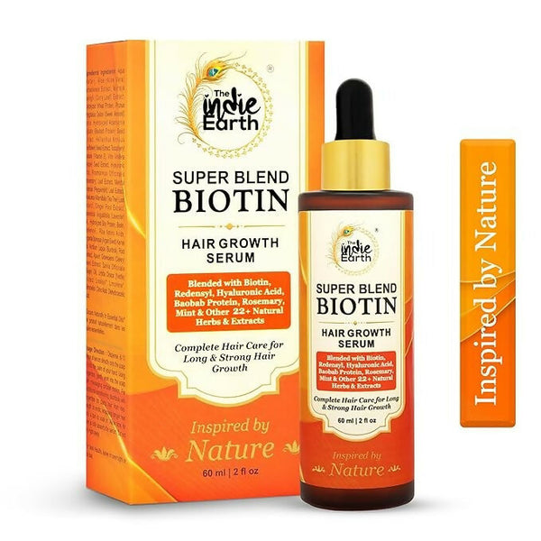 The Indie Earth The Indie Earth Rosemary Mint Biotin Hair Serum - Distacart