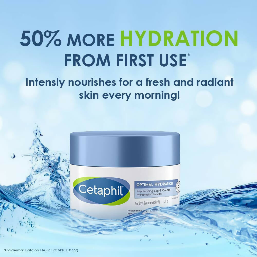 Cetaphil Optimal Hydration Night Cream - Distacart