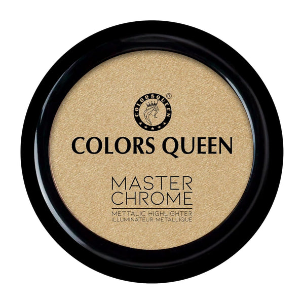 Colors Queen Master Chrome Metallic Highlighter - 02 Boss Moves - Distacart