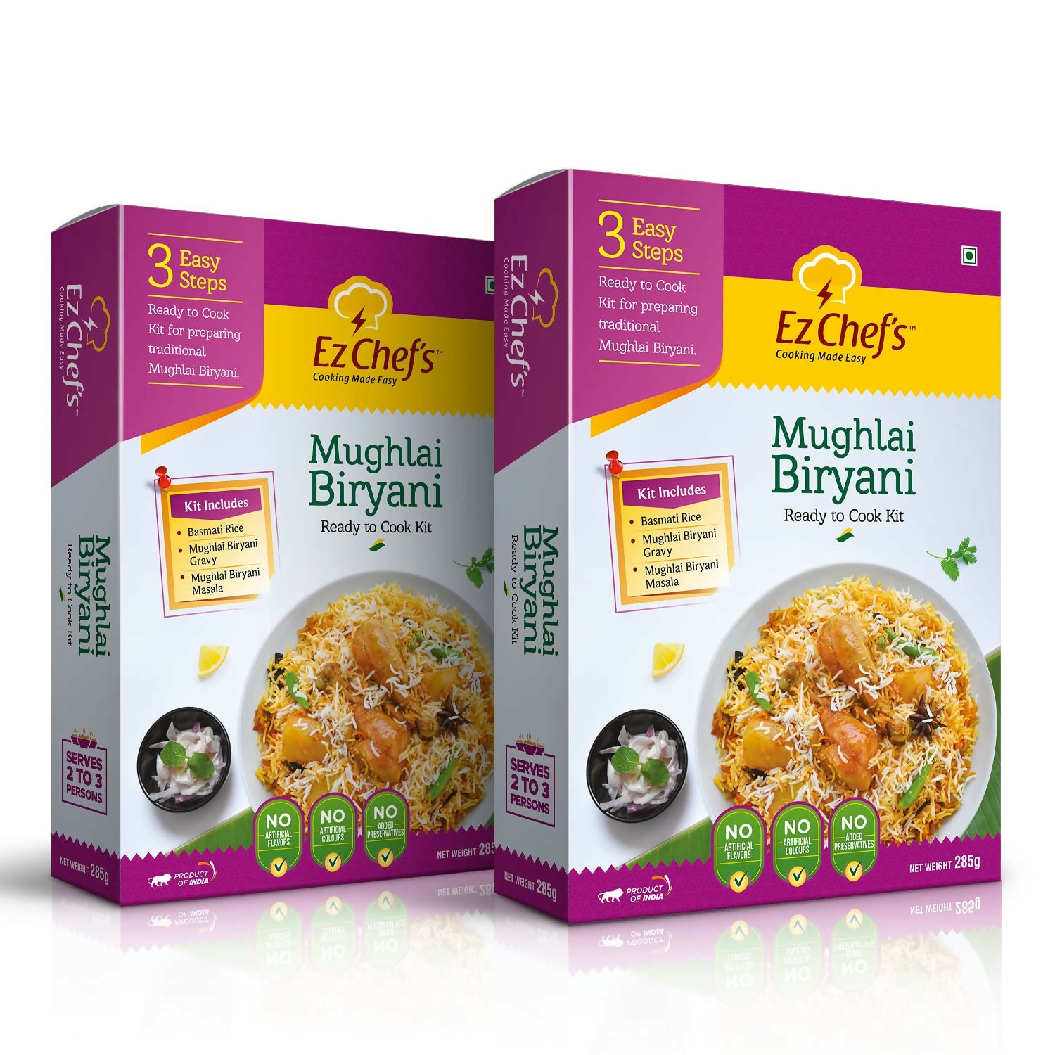 Ez Chef's Mughlai Biryani Kit - Lucknow's Famous Biryani - Distacart