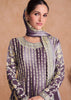 Teeya Creation Multi Colour Chinon Silk Heavy Embroidery Sequence Work Fully Stitched Salwar Suit - Distacart