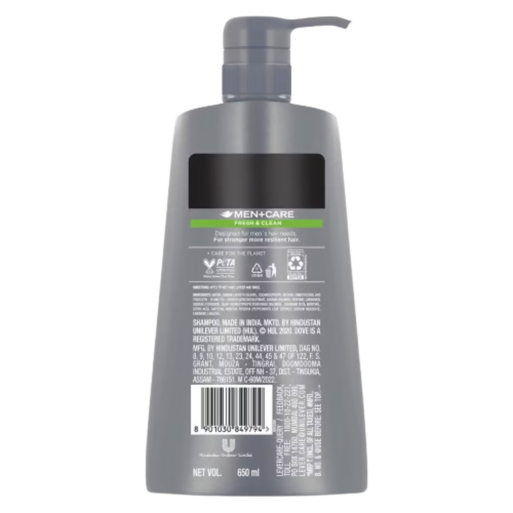 Dove Men +Care Fresh & Clean 2 In 1 Shampoo + Conditioner