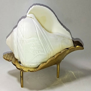 Brass Jal Shankha With Stand - Distacart