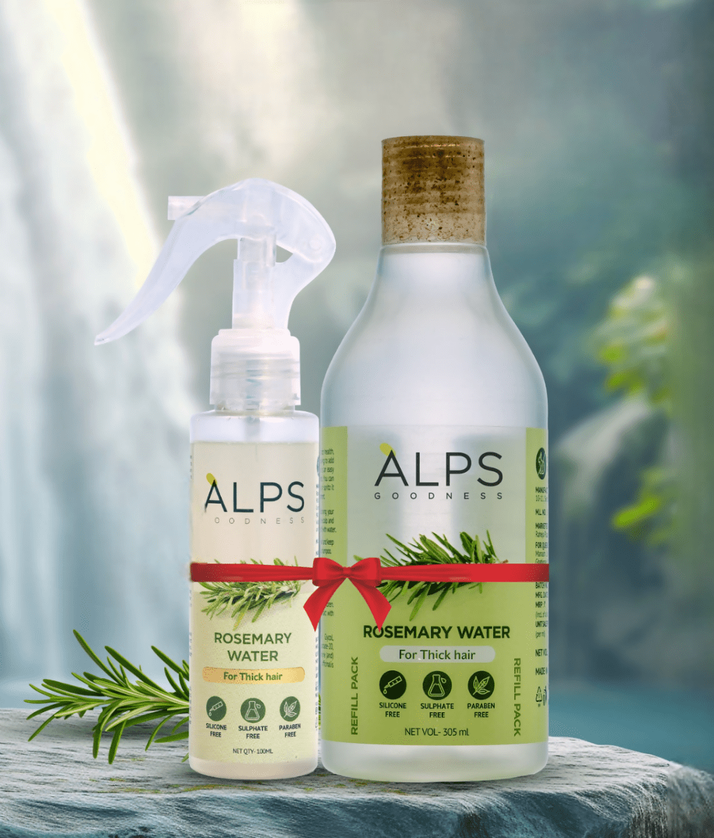 Alps Goodness Hair Growth Expert Kit with Rosemary Water Spray & Rosemary Water Refill - Distacart
