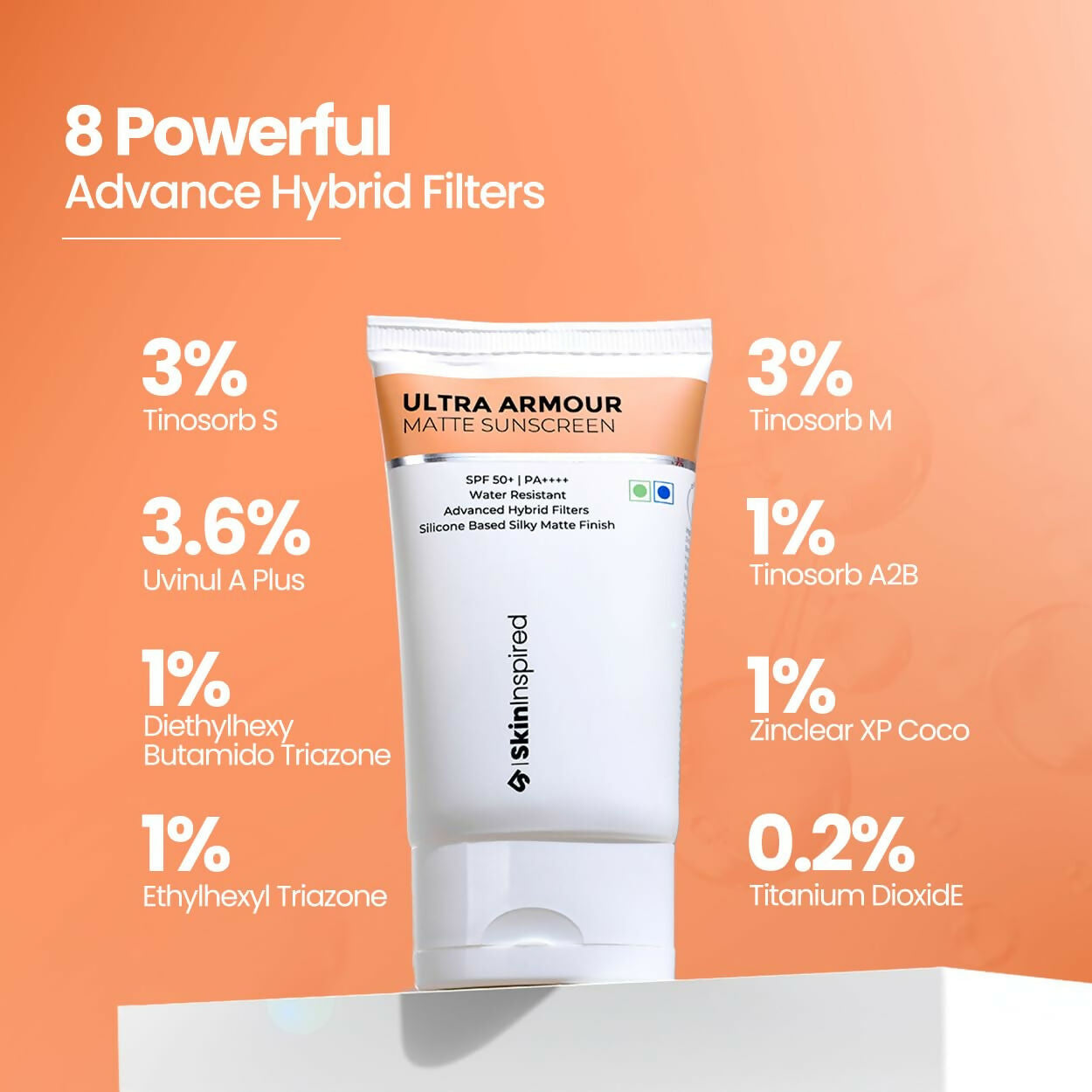 SkinInspired All Skin Ultra Armour Silicone Gel Sunscreen SPF 50+ PA++++ - Distacart