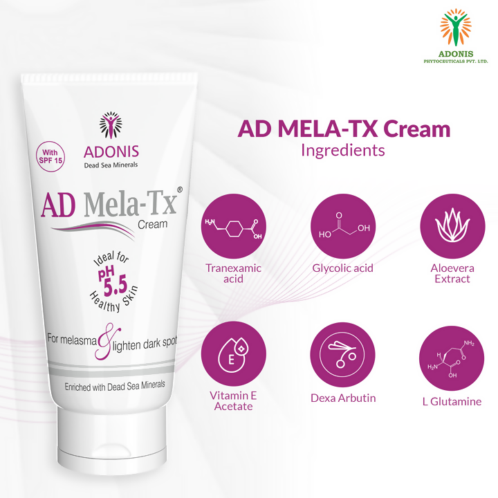 Adonis Ad Mela Tx Cream - Distacart
