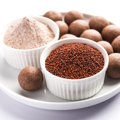 Village-Organica Ragi Flour Millet Flour - Dista