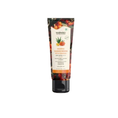 Wellwith Whipped Sunscreen Lotion SPF 50 - Distacart
