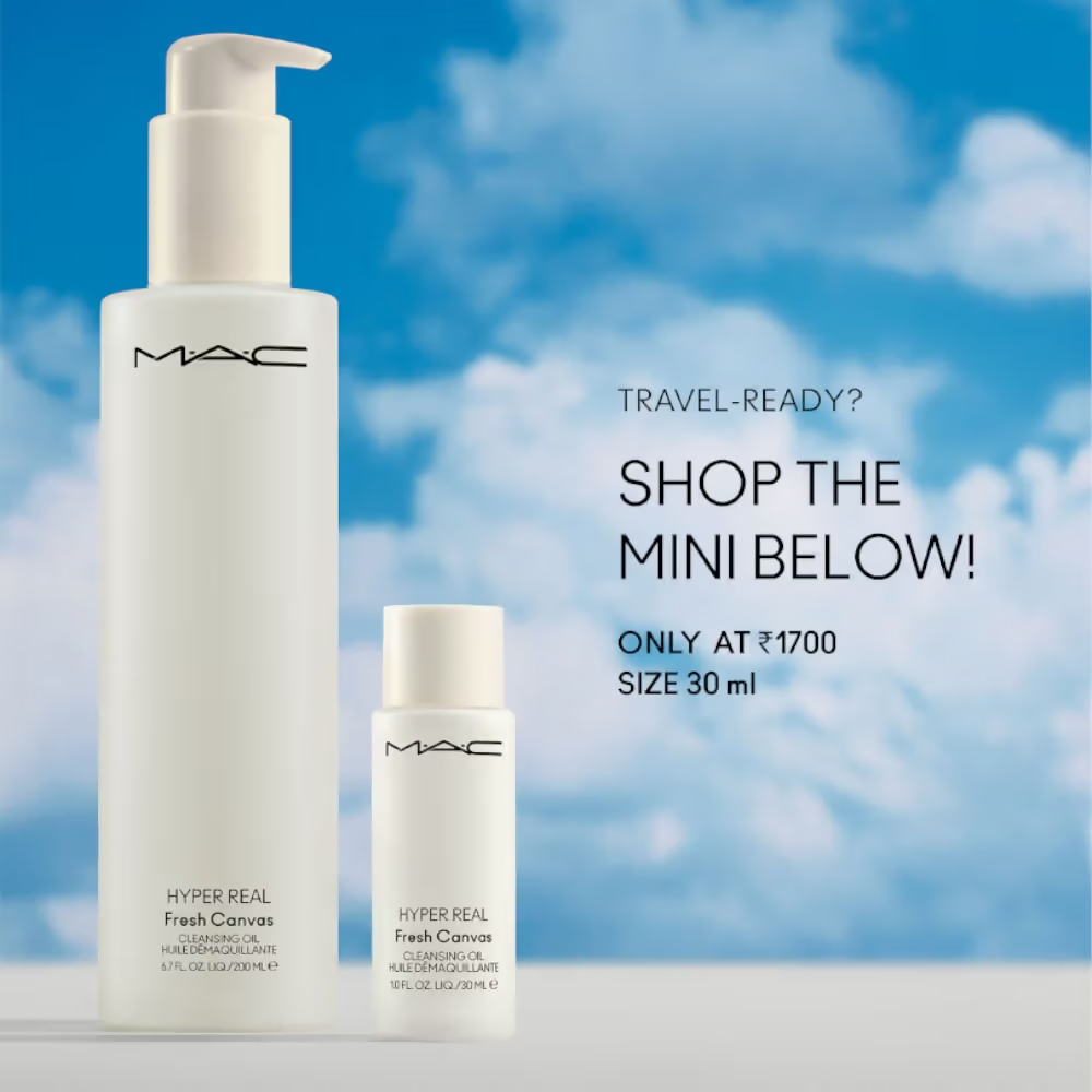 M.A.C Hyper Real Fresh Canvas Cleansing Oil Makeup Remover - Dista
