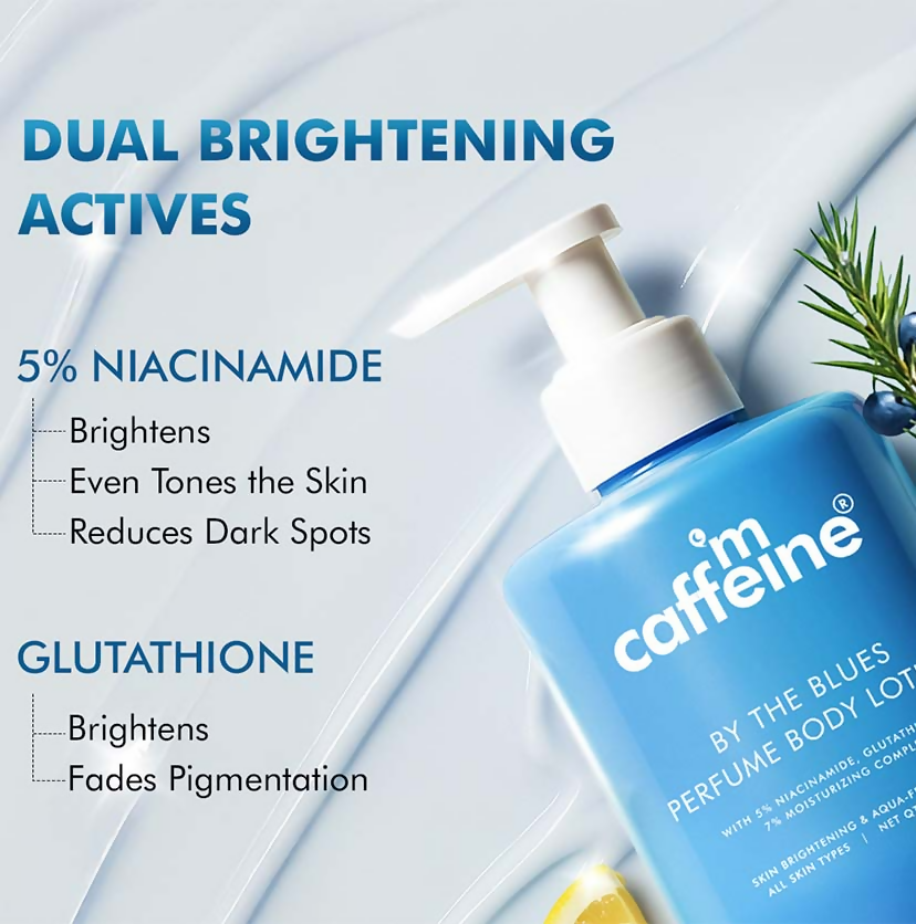 mCaffeine By The Blues Perfume Body Lotion - Distacart