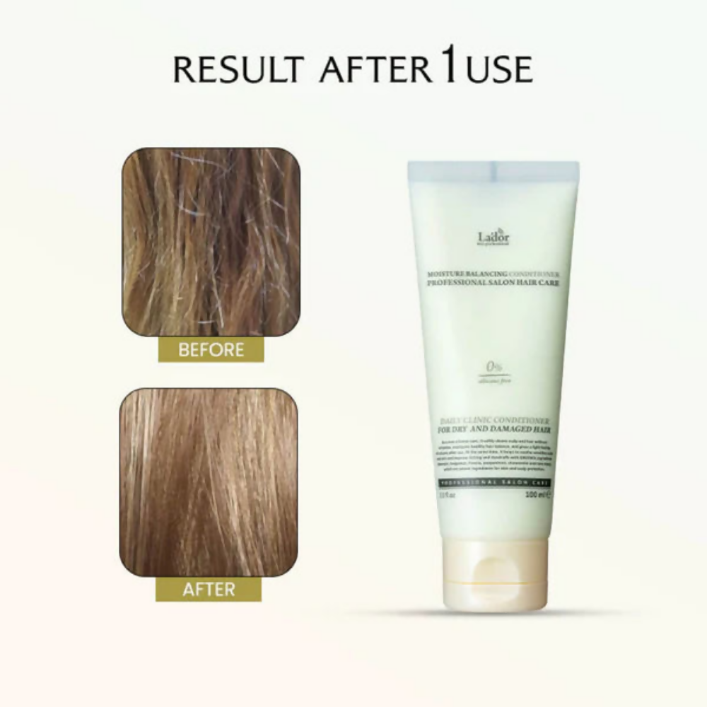 La'dor Korean Moisture Balancing Conditioner for Dry, Dull & Frizzy Hair - Paraben & Sulphate Free - Distacart