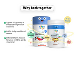 Thumbnail for Little Joys DHA Brain Health Gummies & Nutrimix Development Kit 7+ - Chocolate