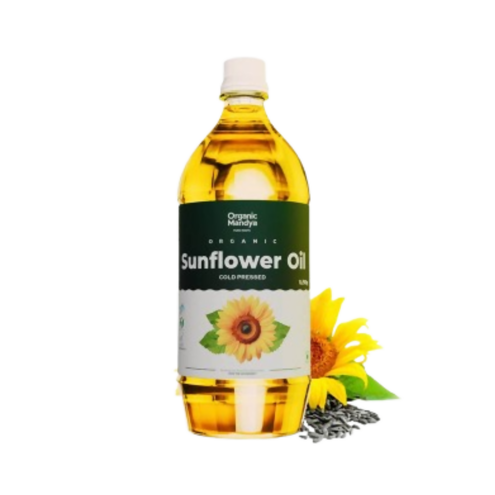 Organic Mandya Sunflower Oil - Cold Pressed - Distacart