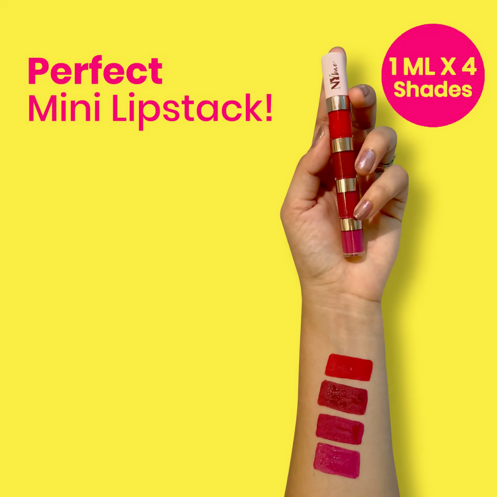 NY Bae 4 IN 1 Lip Play Liquid Lipstick - Rose Rush