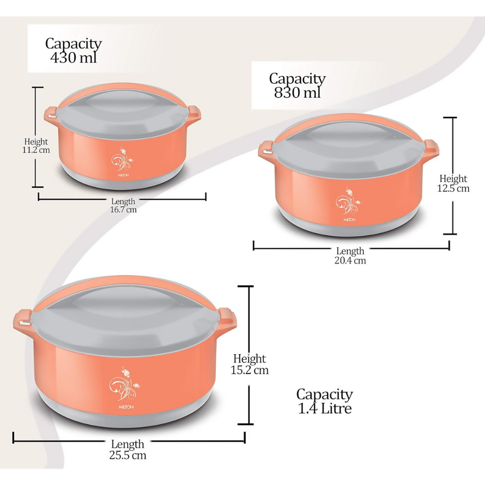 Milton Divine Jr. Inner Stainless Steel Serving Casserole - Dista
