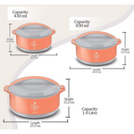 Thumbnail for Milton Divine Jr. Inner Stainless Steel Serving Casserole - Dista