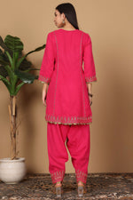 Thumbnail for Joban Fashion Pink Georgette Kurta Set